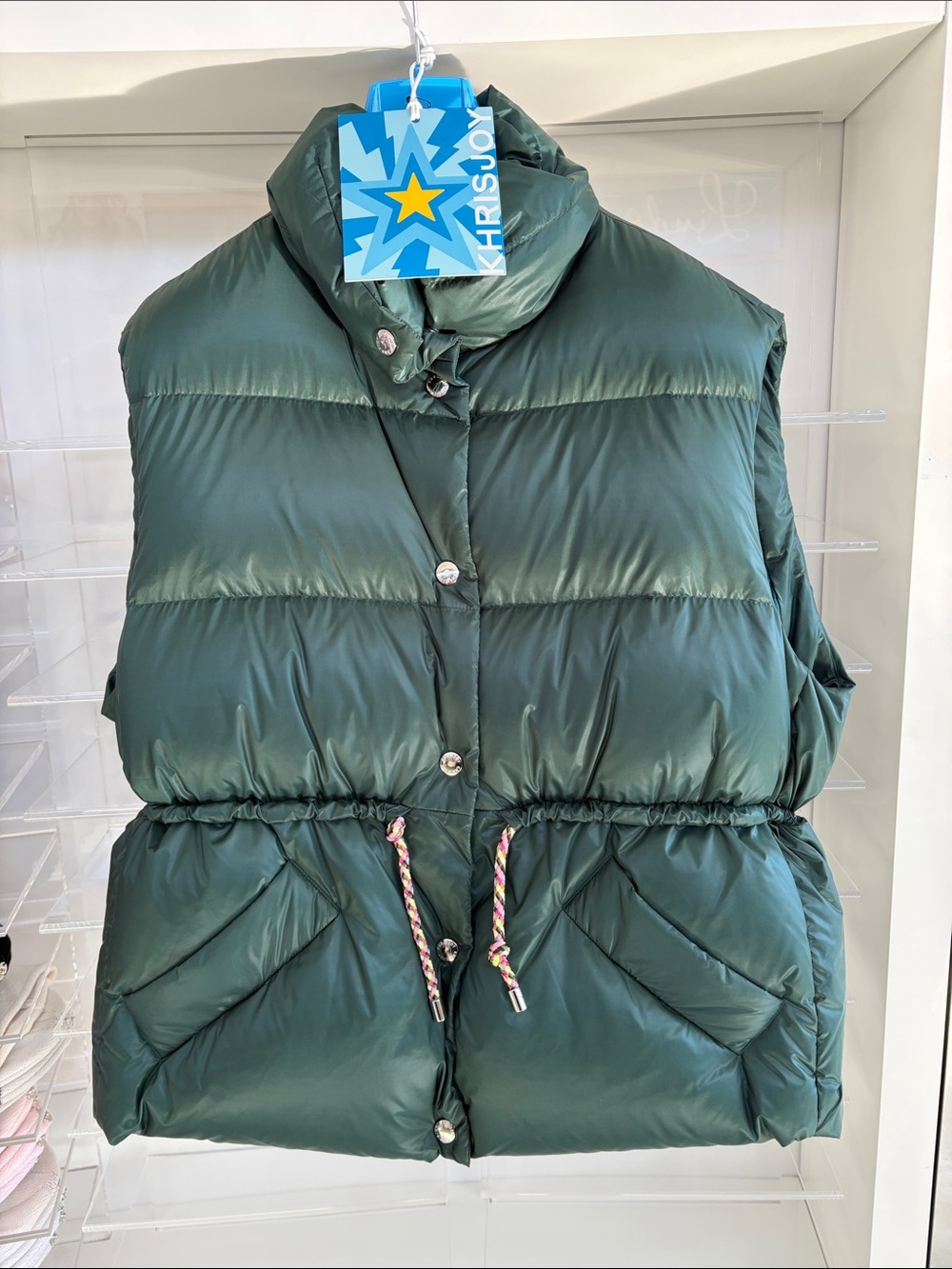 Khris Joy Puff New Oversize Vest